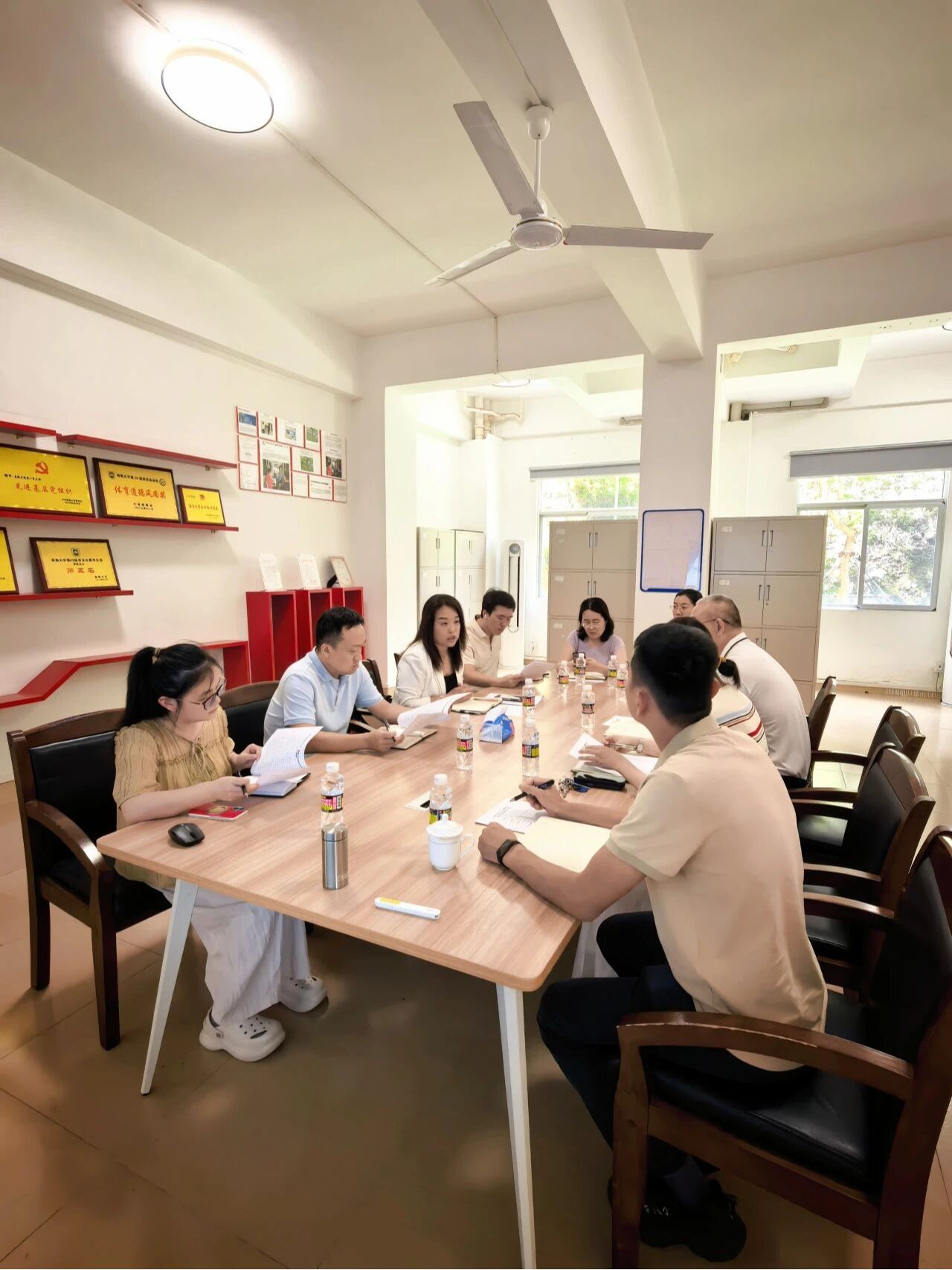中国热带农业科学院研究生处与晨曦书院召开双导协同专题座谈会